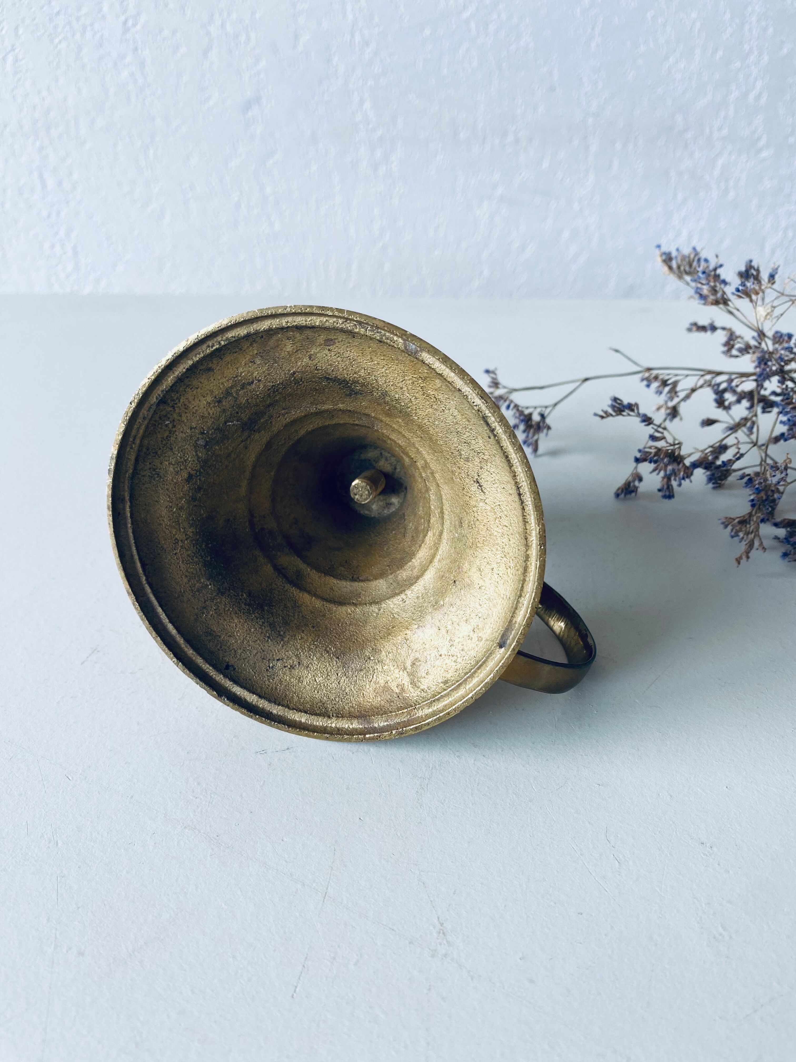 Brass candle holder