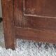Antique Parisian wardrobe with one door.