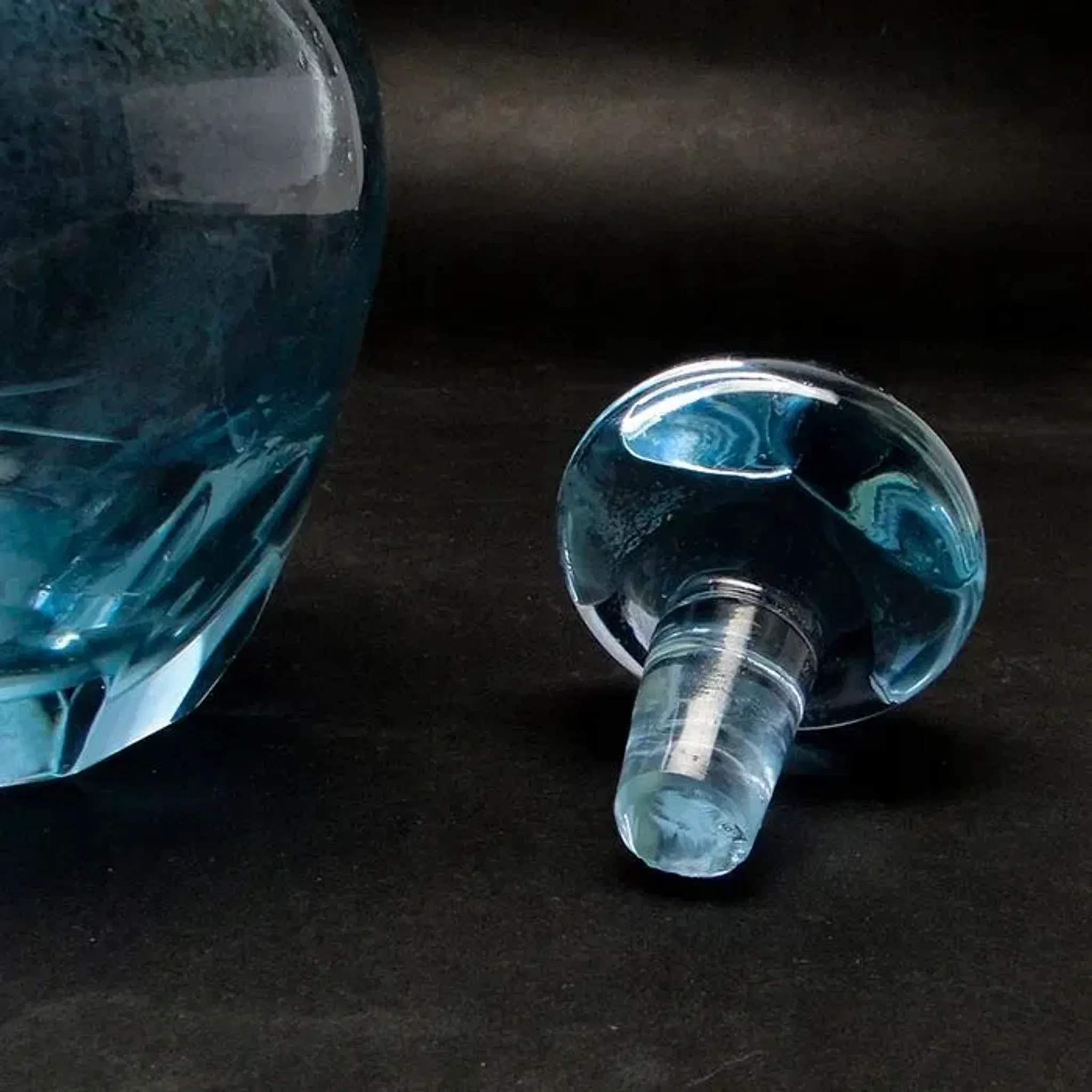Carafe Alexandrite Moser avec Tétras