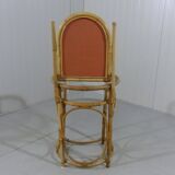 Vintage rattan dressing table 1970's