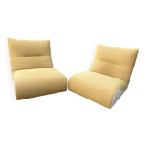 Pair of Roche Bobois armchairs, Calm Time.