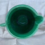 Pichet Sarreguemines vert