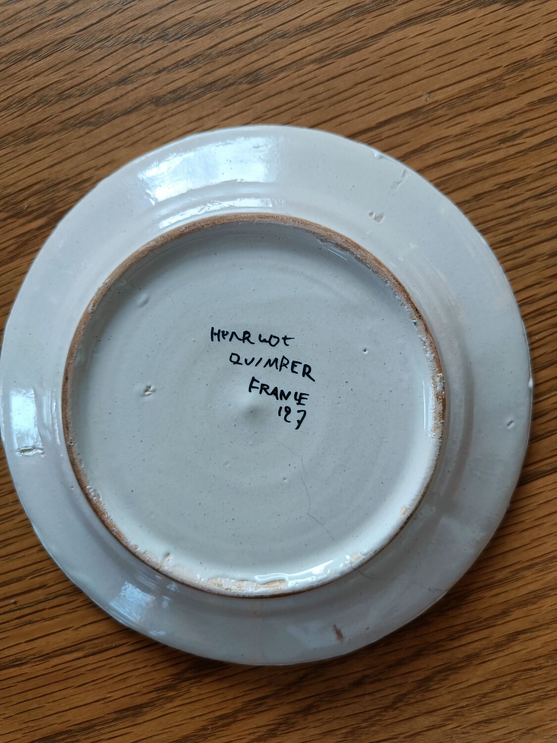 Henriot Quimper plate 127
