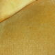 Mustard yellow velvet padded toad chair