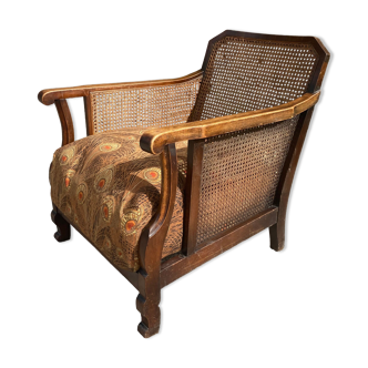 English armchair type Chippendale with cushion