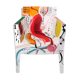 Fauteuil Toy de Philippe Starck painted by WHA.Pantki