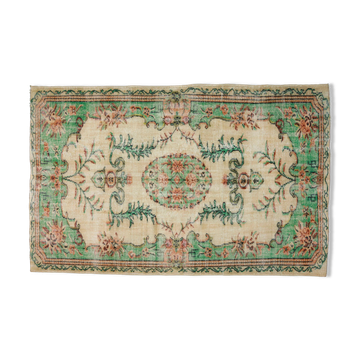 Anatolian handmade vintage rug 276 cm x 175 cm
