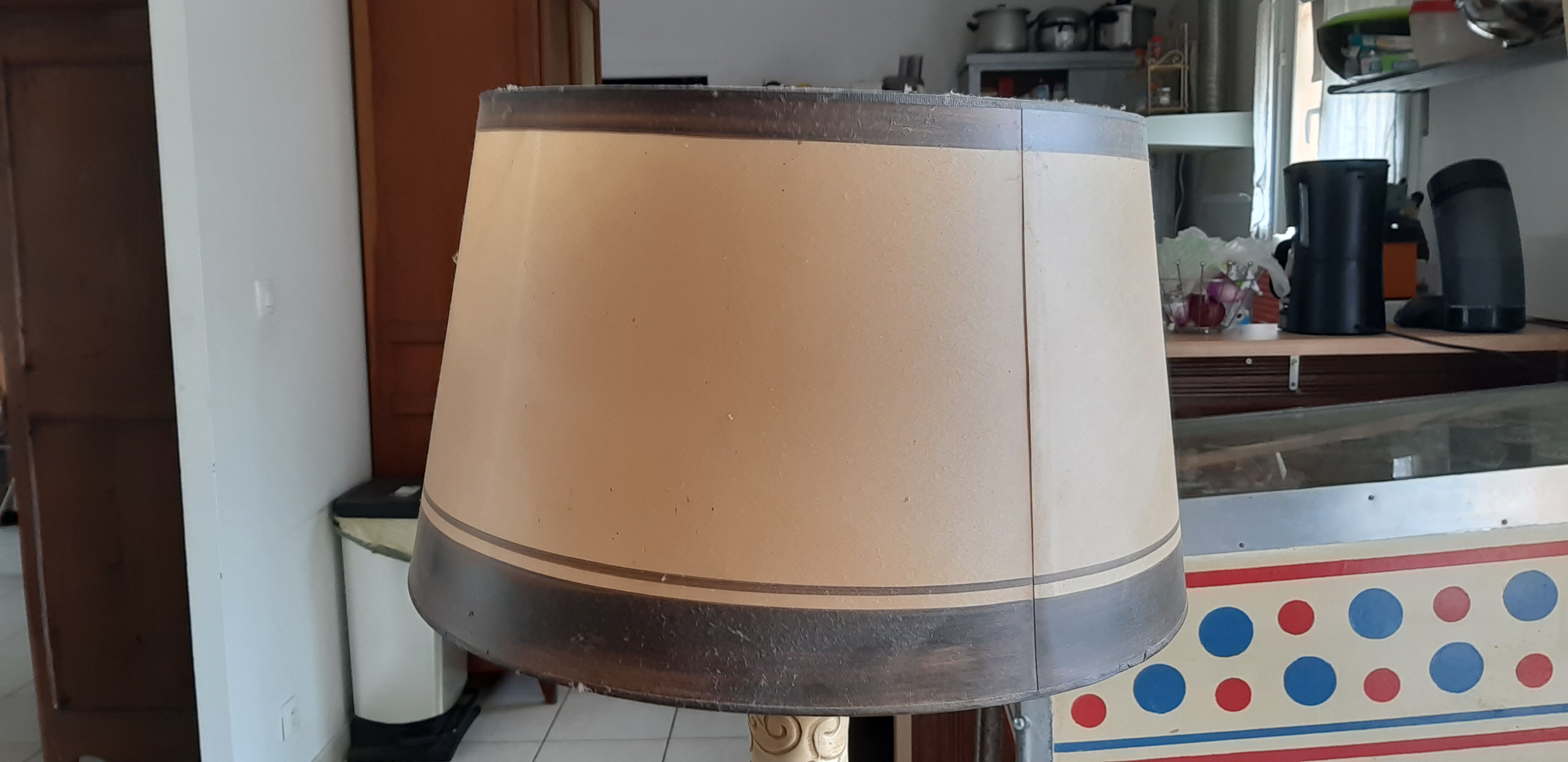 Vintage Sandstone lamp from the 60s