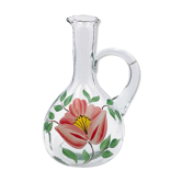 Carafe peinte à la main