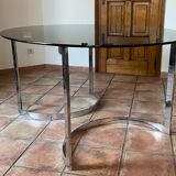 Boris Tabacoff oval table for Roche Bobois 1970