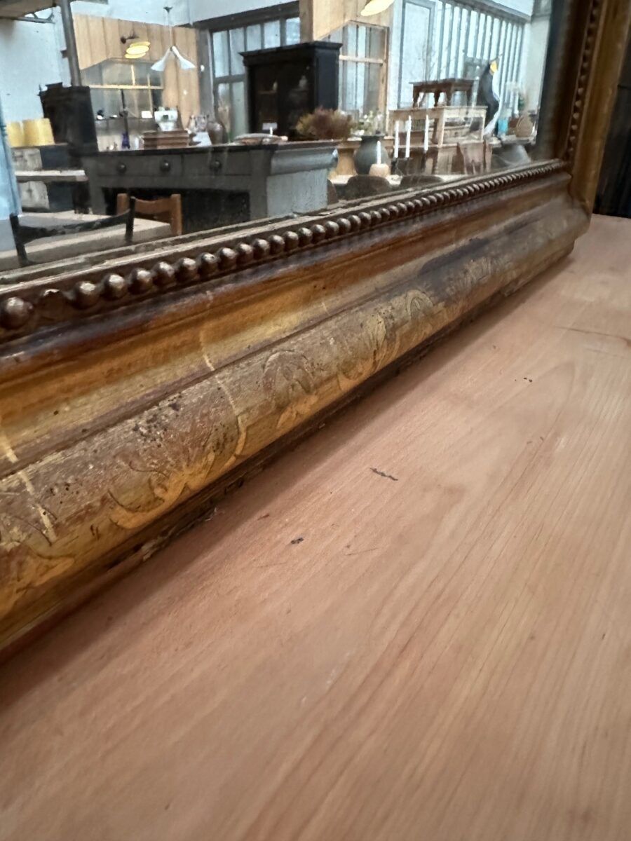 Golden mirror, late 19th century