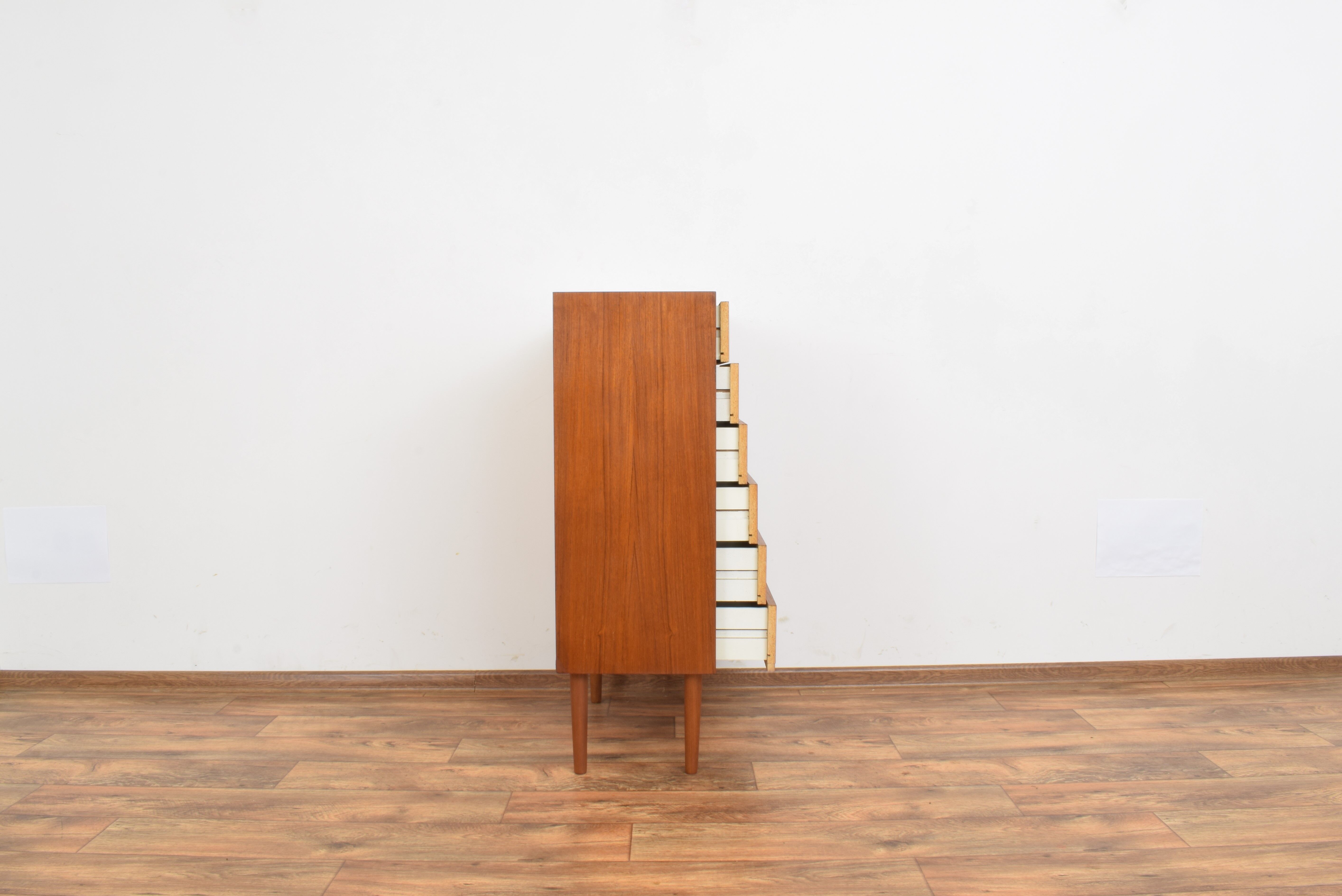 Mid-century swedish teak chest of drawers, 1960s.