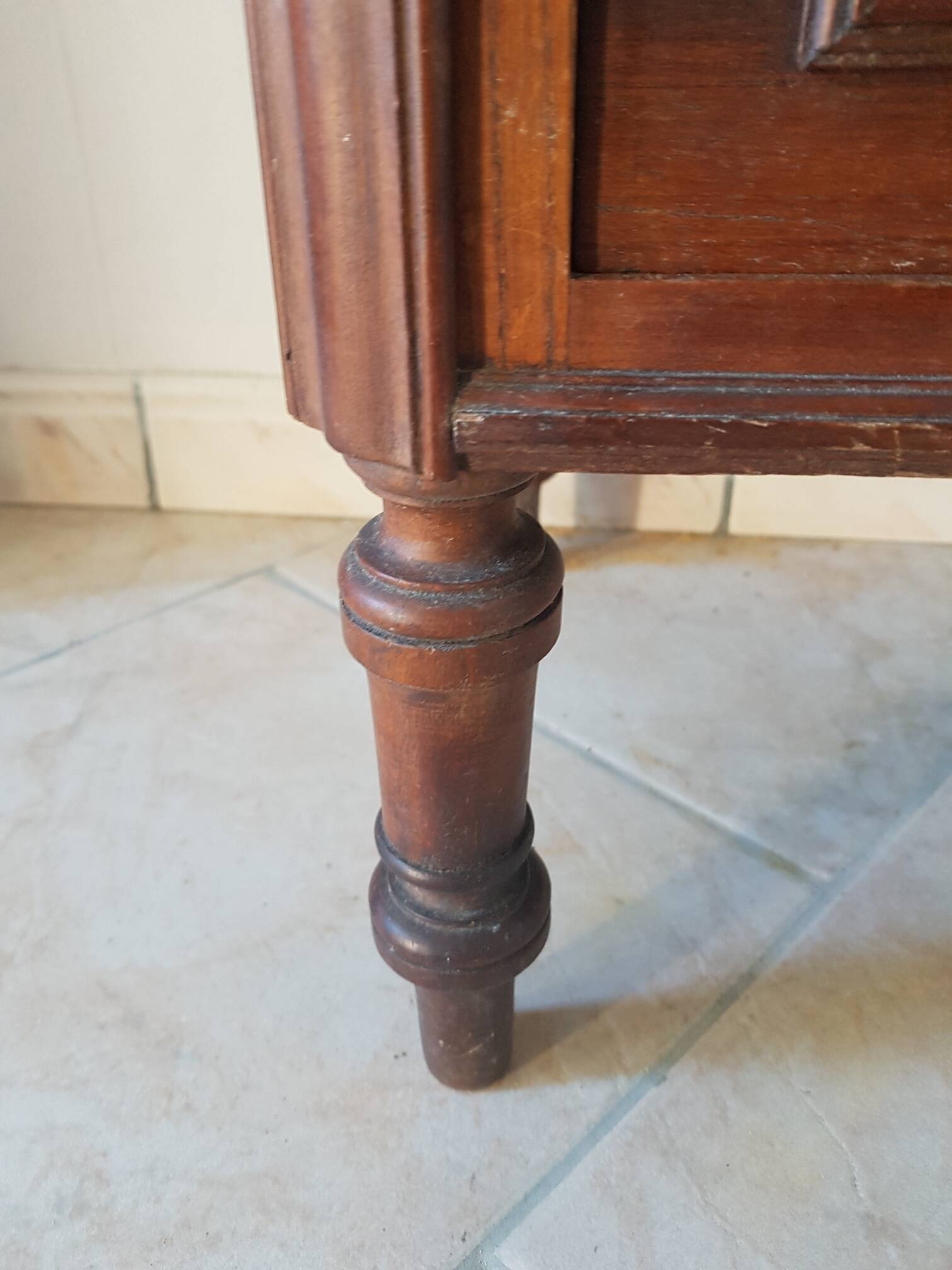 Bedside table, old night table