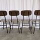 Chaises d'école industrielles vintage - STOL Kamnik - Yougoslavie des années 70 - Lot de 4