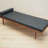 Méridienne en teck, design danois, années 1970, production : Danemark