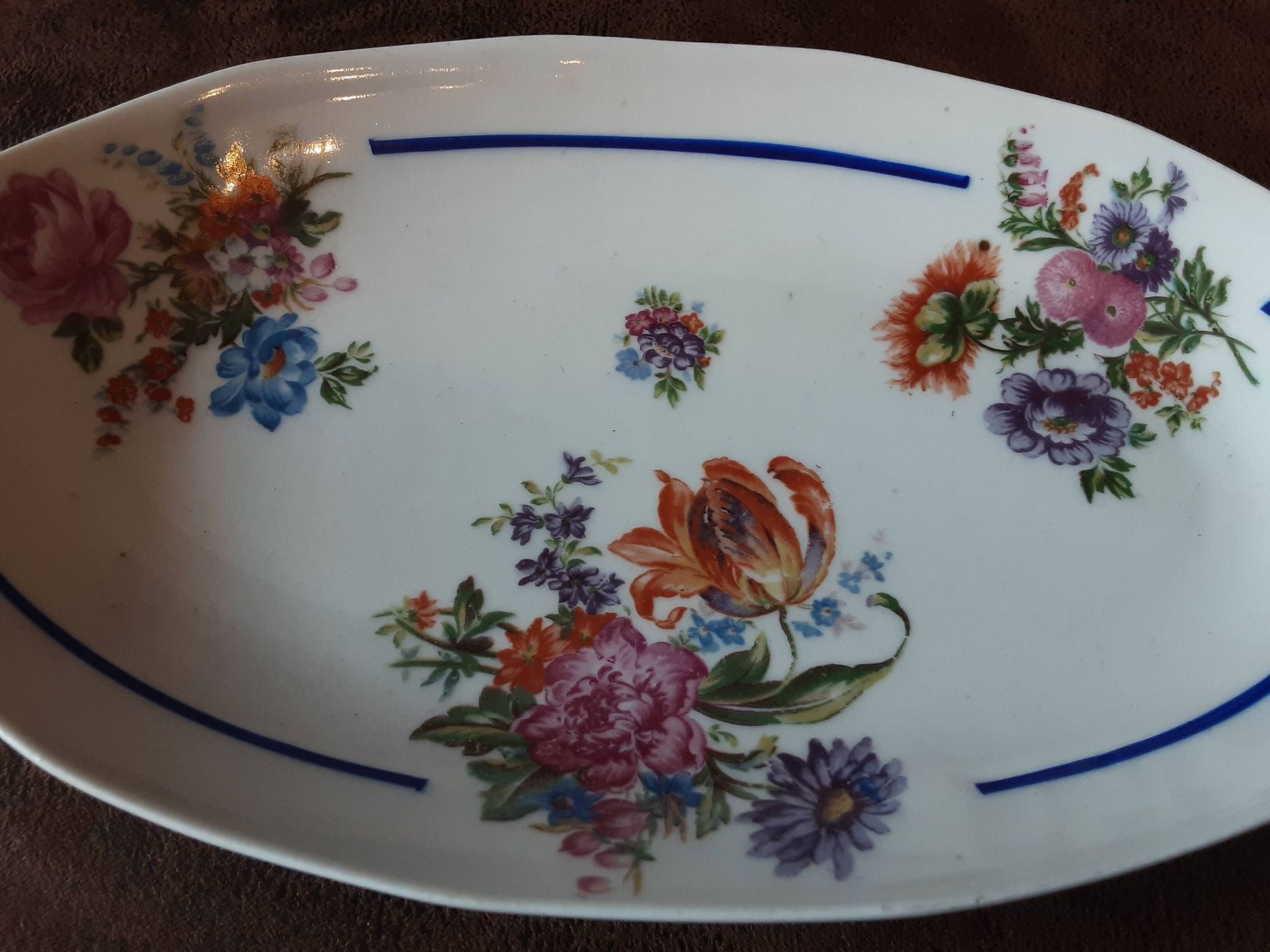 Beurrier M&S. Porcelaine française
