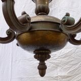 Bronze chandelier