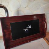 Lacquered mahogany top