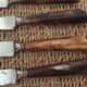 Series of 9 cheese knives