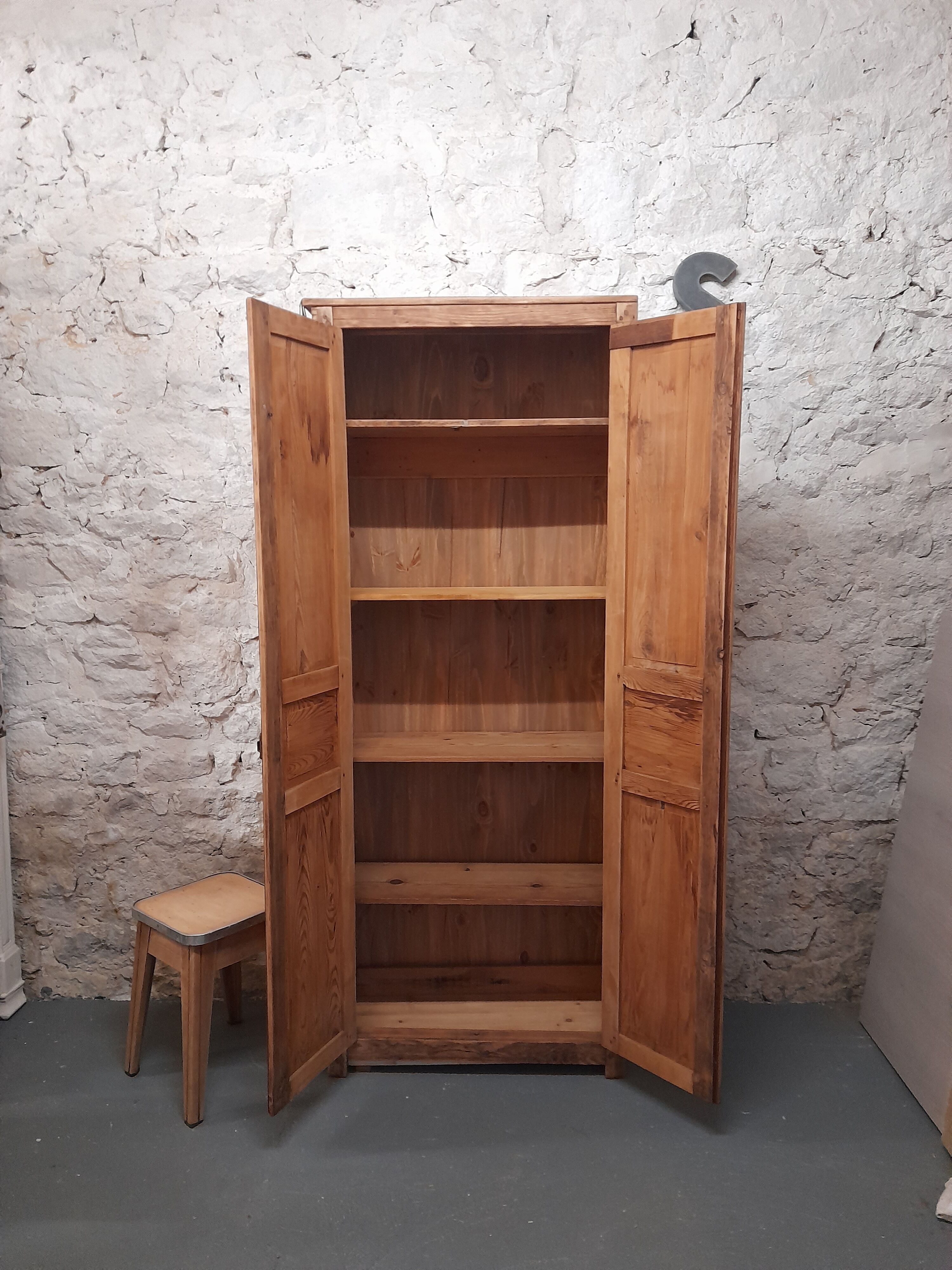 Antique pine cabinet