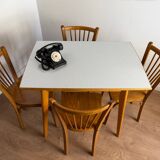 Dining table with extensions