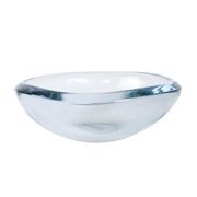 Bol en verre, design danois, années 1960, fabriqué par Holmegaard
