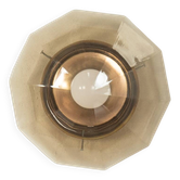 Lampe murale/plafonnier élégante des années 1970
