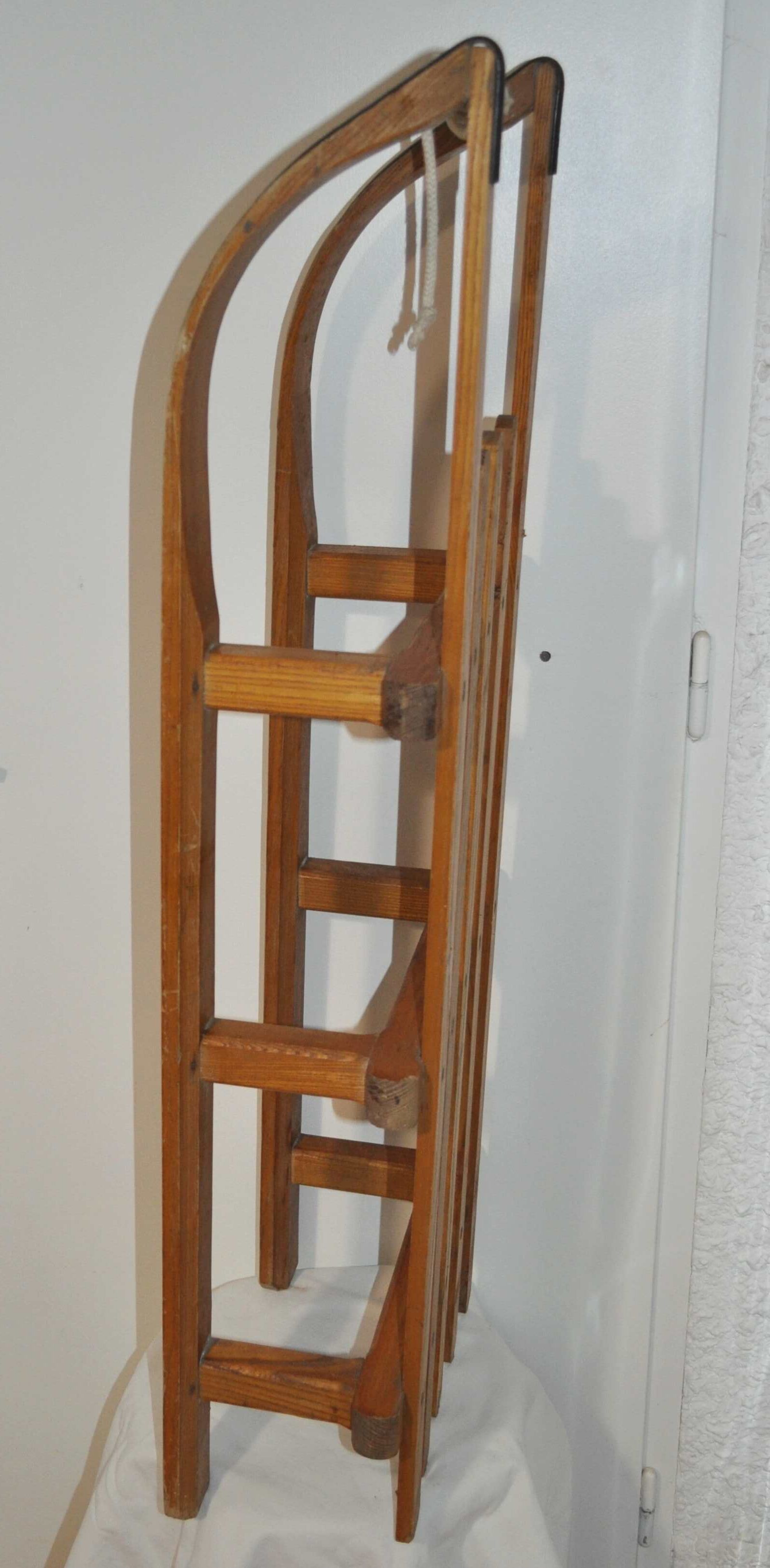 Luge wood vintage NG