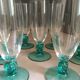 7 verres Luminarc bleu turquoise