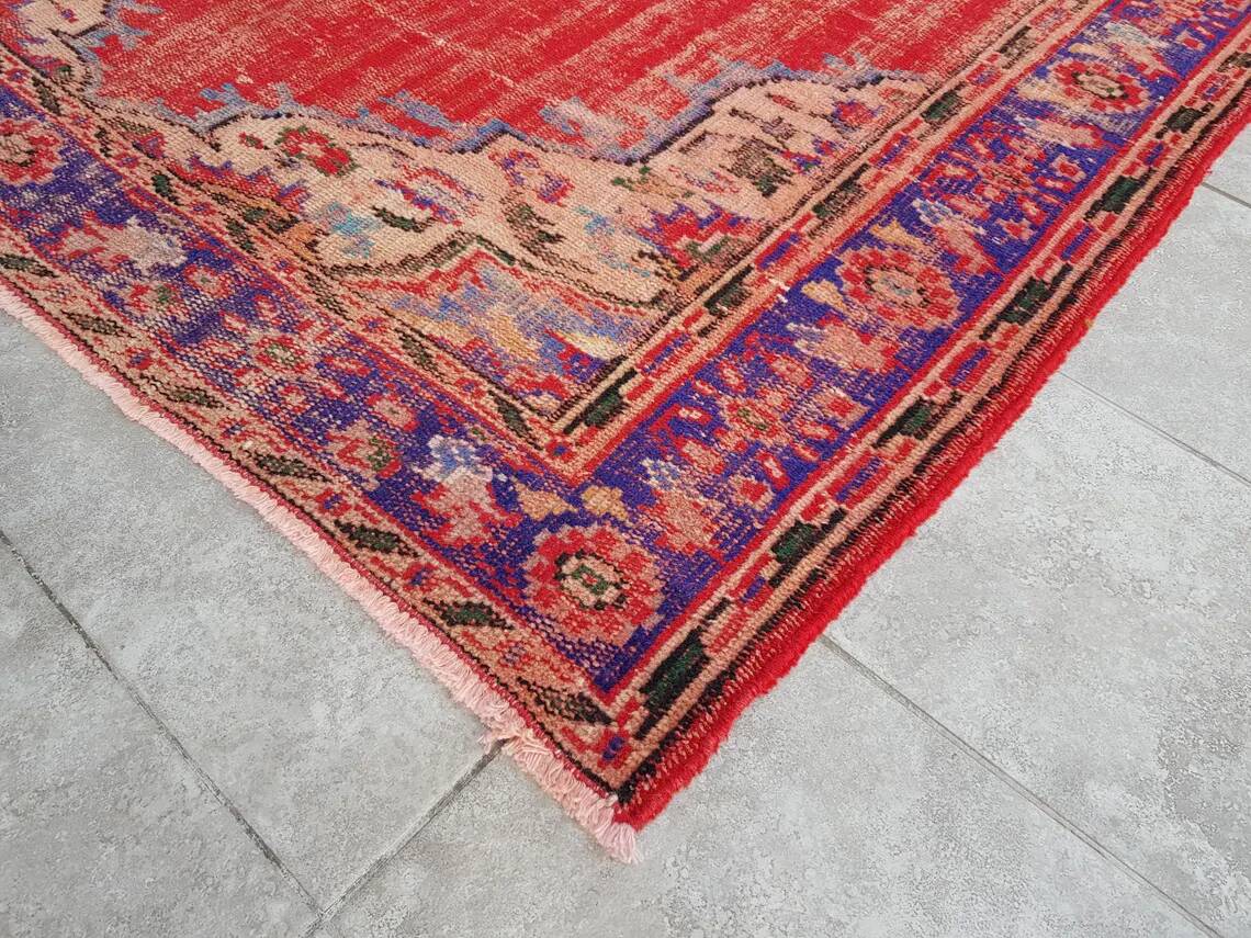 Decorative Oushak Floral Carpet sku 2330