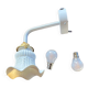 Pair of tulip glass wall lights - Art Deco style