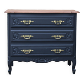 Antique crossbow chest of drawers