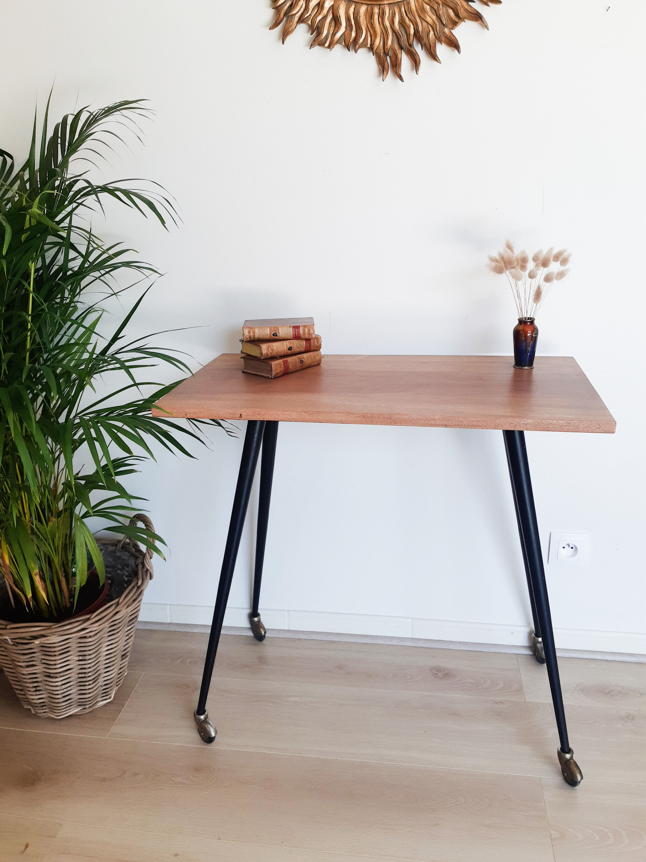 Vintage wooden TV table