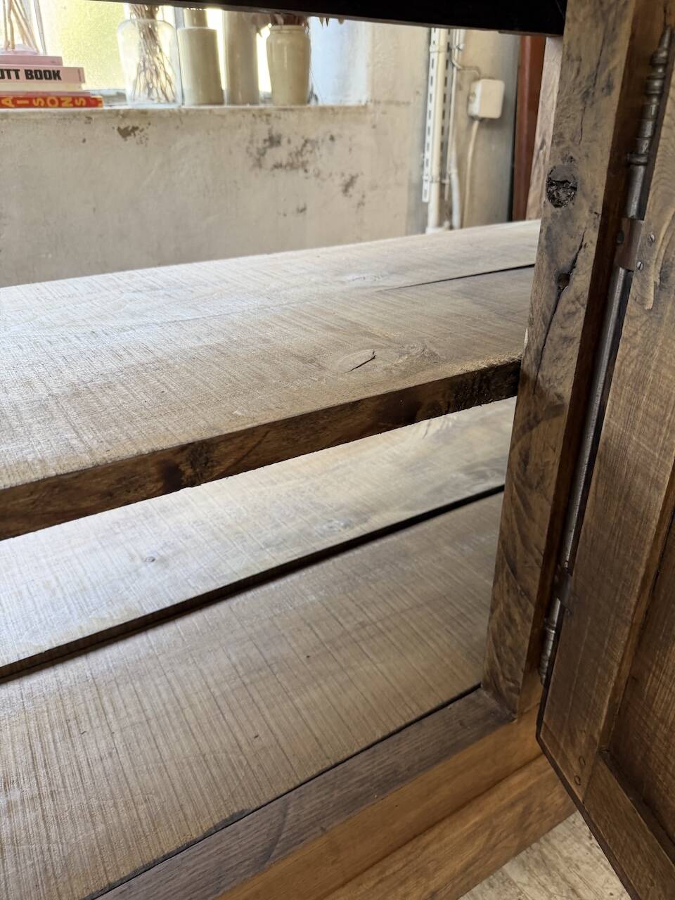 Rustic sideboard XXL 4m solid oak 1950