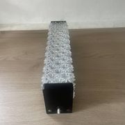 Vintage Erco glass and Bakelite wall light