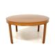 Scandinavian oak coffee table Sweden 1960