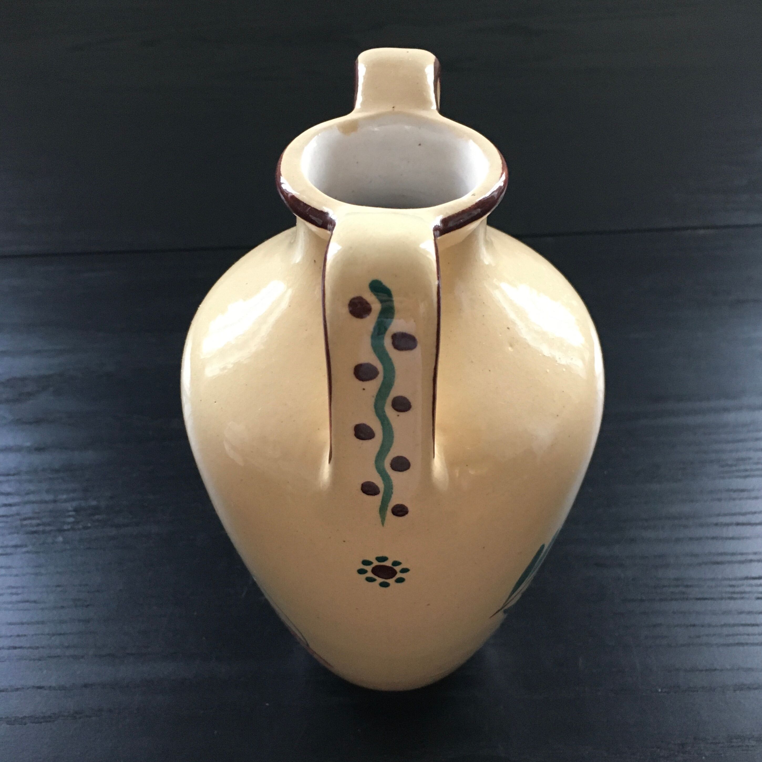 Vase signed Keraluc Quimper