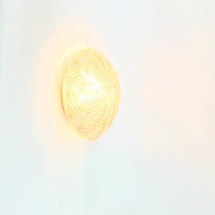 Pair of Mid-Century Art Deco Geometric Glass Wall Lights - Limburg, 1970s