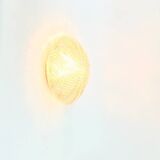 Pair of Mid-Century Art Deco Geometric Glass Wall Lights - Limburg, 1970s