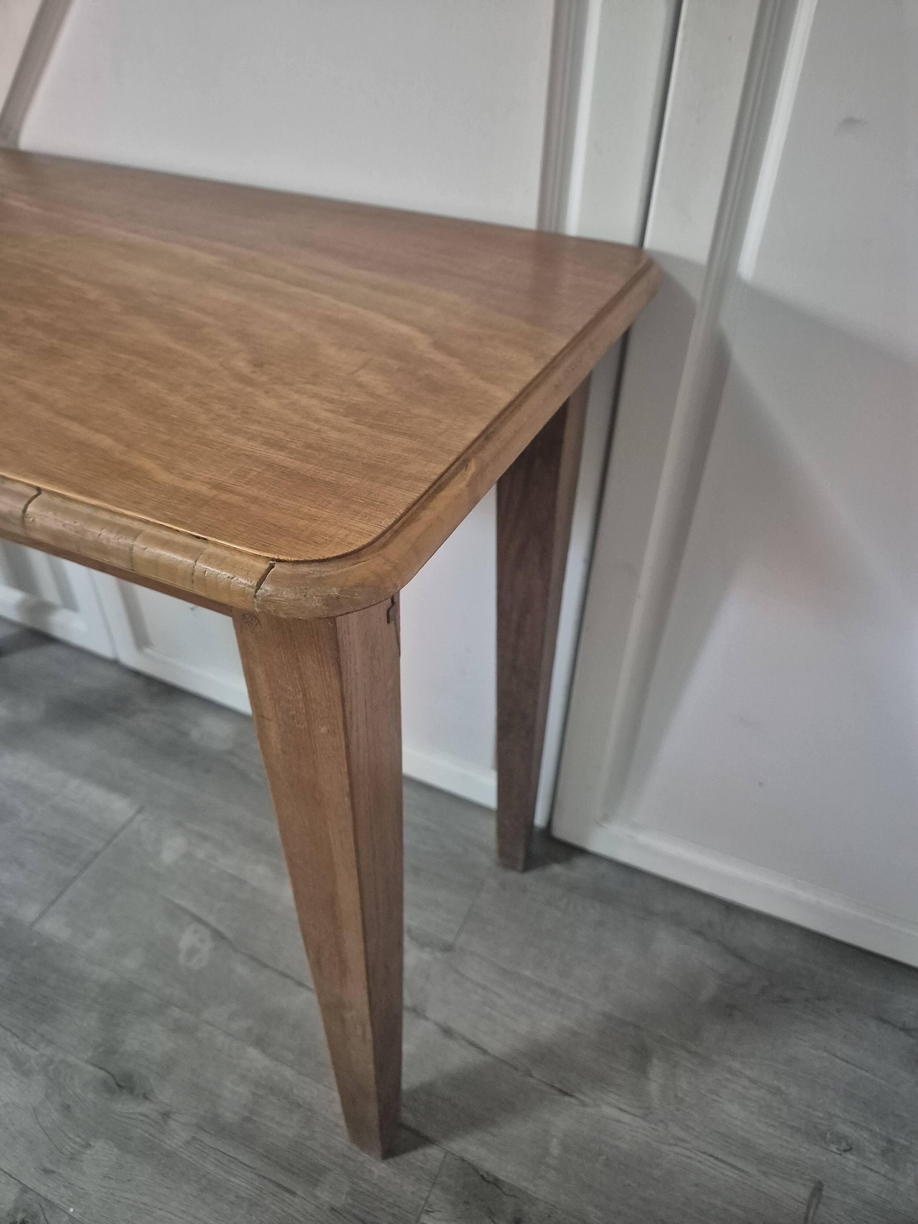 side table serving or dining for small vintage space