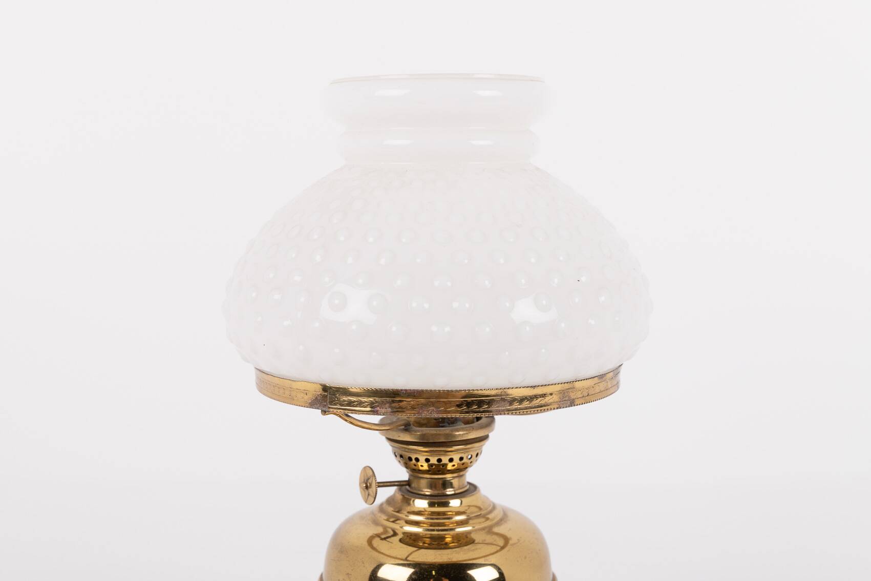 Mid-Century brass table lamp, 1950’s