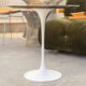 Eero Saarinen & Knoll, "tulip" side table in "EMPERADOR" marble, 20th century