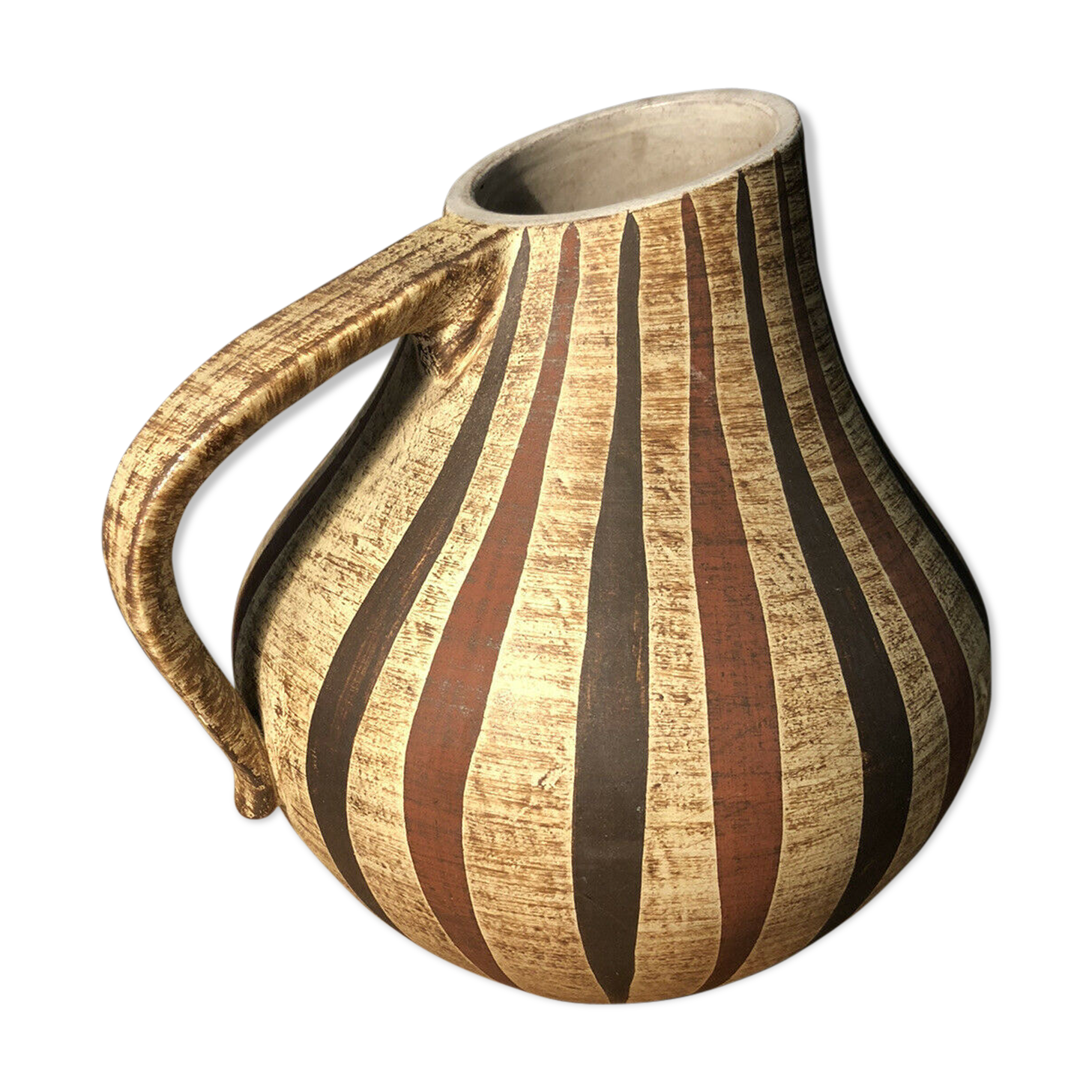 Broc ceramic pitcher vintage design Germany stamped