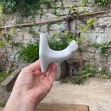 Duo of porcelain hooks