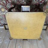 Leather game table in Louis XV style