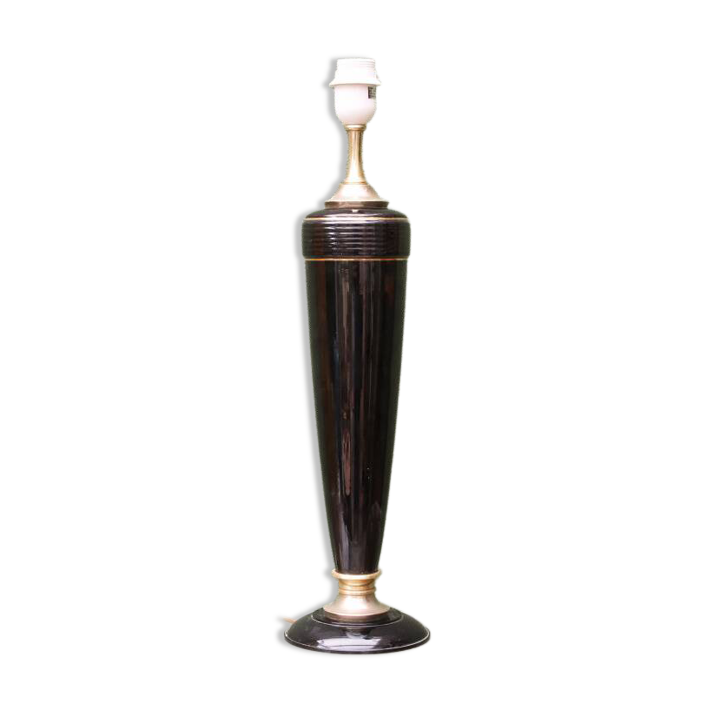Pied de lampe "Trocadéro" par Robert de Schuytener, années 70-80