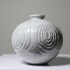 Small porcelain ball vase, Art Deco style, 1935