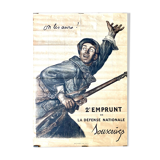 Abel faivre (1867-1945) -On les aura!, 1916.  - Original antique lithographic poster