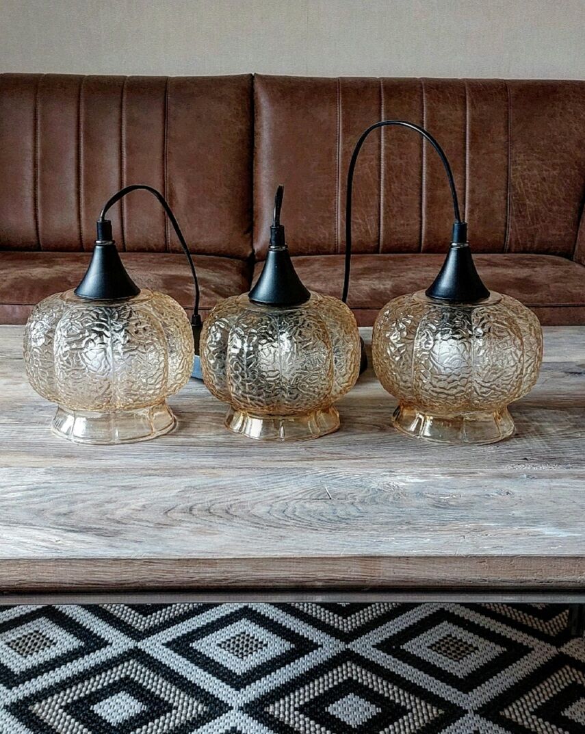 Suspension trio globe 70's