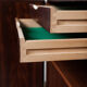 Midcentury Danish cabinet in rosewood by Omann Jun 1960s - handle free doors